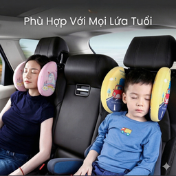 Gối tựa đầu ô tô xe hơi hai bên chống mỏi cổ HieuMinhCar,chất liệu cao su non…
