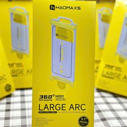 Kính cường lực iphone HaoMaxs, viền siêu mỏng, khung dán lấy bụi hỗ trợ loại b…