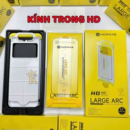 Kính cường lực iphone HaoMaxs, viền siêu mỏng, khung dán lấy bụi hỗ trợ loại b…