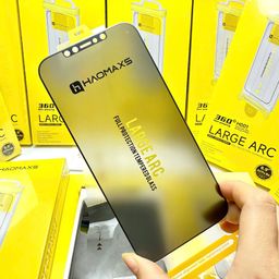 Kính cường lực iphone chống nhìn trộm 4 chiều HaoMaxs, viền siêu mỏng, khung t…