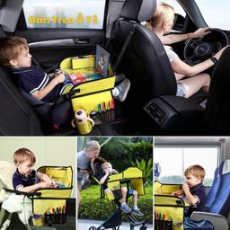 Bàn treo ô tô cho bé HieuMinhCar, khay đựng đồ chơi đi xe hơi, đi chơi, đi dã…