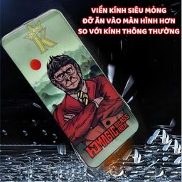 Kính Cường Lực iphone TỰ LẤY BỤI MKING KHỈ ,có khung tự dán ,bảo vệ màng loa ,…