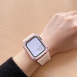 Dây đeo cho đồng hồ thông minh Apple Watch thết kể G-Shock Style 38 40 41mm ,42 44 45mm, 