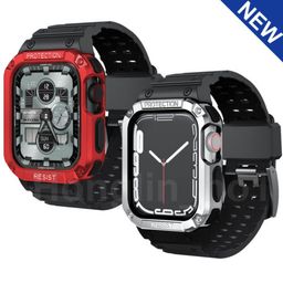 Dây đeo cho đồng hồ thông minh Apple Watch thết kể G-Shock Style 38 40 41mm ,4…