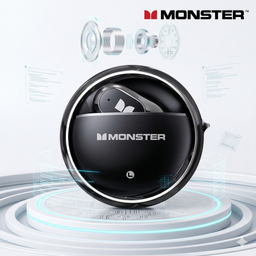 Tai nghe bluetooth Monster Maxstar MQO33 thích hợp cho Gamming, thể thao ( Mầu Ngẫu Nhiên)