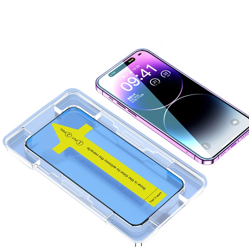 Kính cường lực iphone khung tự dán xsmax pro 11 12 13 14 15 16 17 promax Air