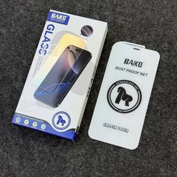 Kính cường lực iphone KHÔNG VIỀN ĐEN baiko Hộp 10c xsmax pro 11 12 13 14 15 16…