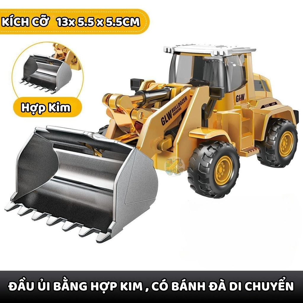 Xe máy Ủi, Xe Nâng đồ chơi cho bé chất liệu ABS, Nhãn GLW