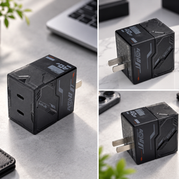Củ sạc nhanh 40W WP-U14, 2 cổng TypeC sạc nhanh đồng thời,chân cắm gấp gọn, cô…