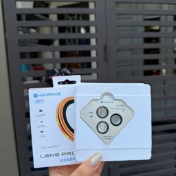 Bộ dán bảo vệ camera iphone Haomaxs 2 tầng chuẩn theo máy, cho ip 16 17 18