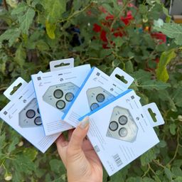 Bộ dán bảo vệ camera iphone Haomaxs 2 tầng chuẩn theo máy, cho ip 16 17 18