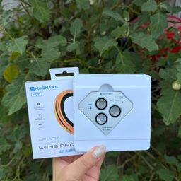 Bộ dán bảo vệ camera iphone Haomaxs 2 tầng chuẩn theo máy, cho ip 16 17 18