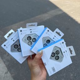 Bộ dán bảo vệ camera iphone Haomaxs 2 tầng chuẩn theo máy, cho ip 16 17 18