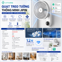 Quạt treo tường Jipin JP-FGB-B22SR - PHIÊN BẢN KẾT NỐI APP XIAOMI HOME