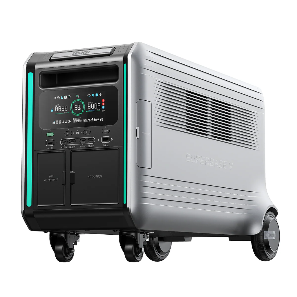 {Order 12/6} Trạm sạc Zendure SuperBase V6400 6.438Wh, tặng 10 quạt JIPIN BS cho 3 slot đặt hàng đầu