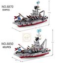 Lego tàu chiến hạm 32cm 554 chi tiết mã 8870 - Ảnh 10