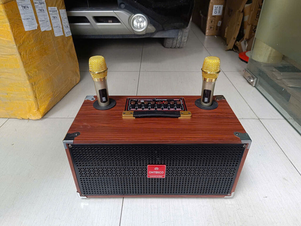 Loa hát karaoke xách tay chính hãng ontekco - Ảnh 2