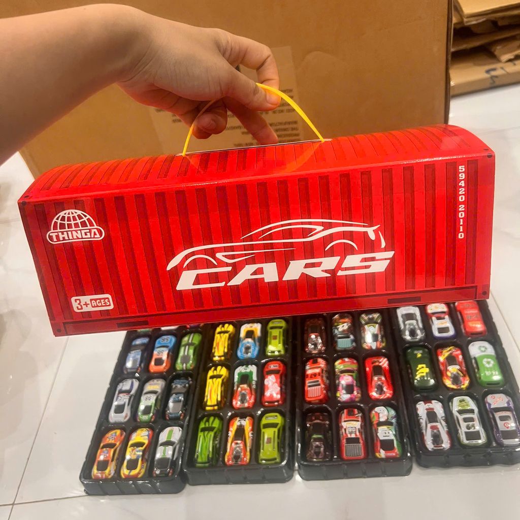 Thùng contener 48 xe ô tô đua
