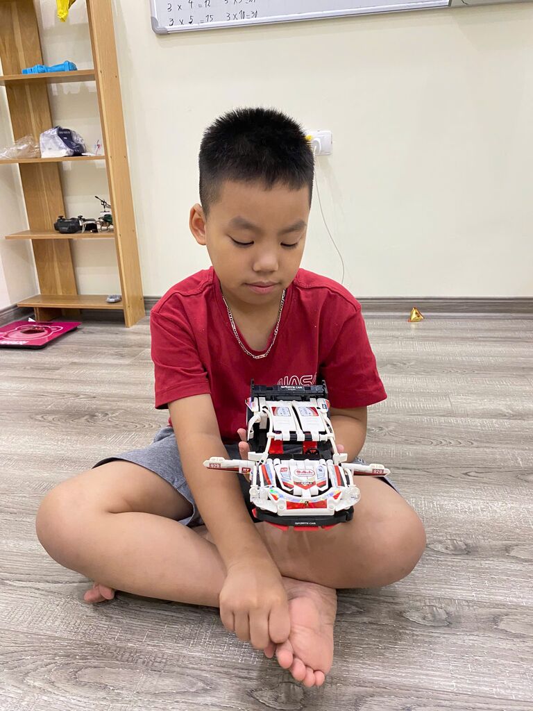 Mô hình lắp ghép xe Porsche (túi) - Ảnh 8