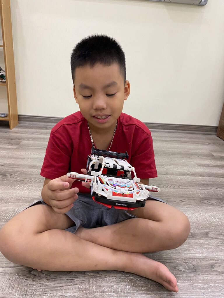 Mô hình lắp ghép xe Porsche (túi) - Ảnh 5