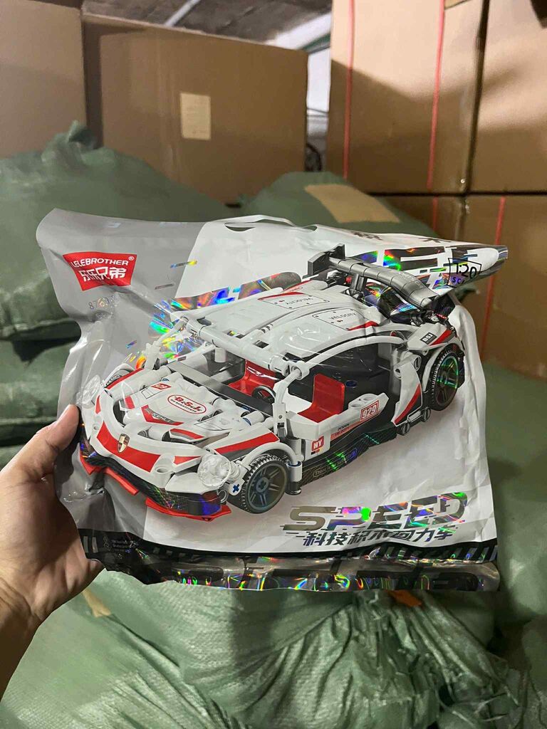 Mô hình lắp ghép xe Porsche (túi) - Ảnh 2