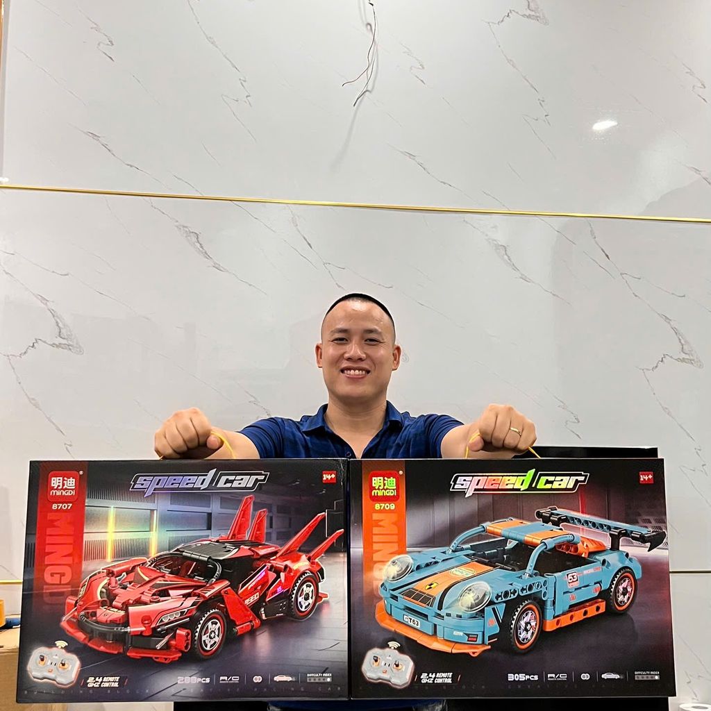 (Note mã) Đồ chơi lắp ghép xe ô tô điều khiển được  - Ảnh 10