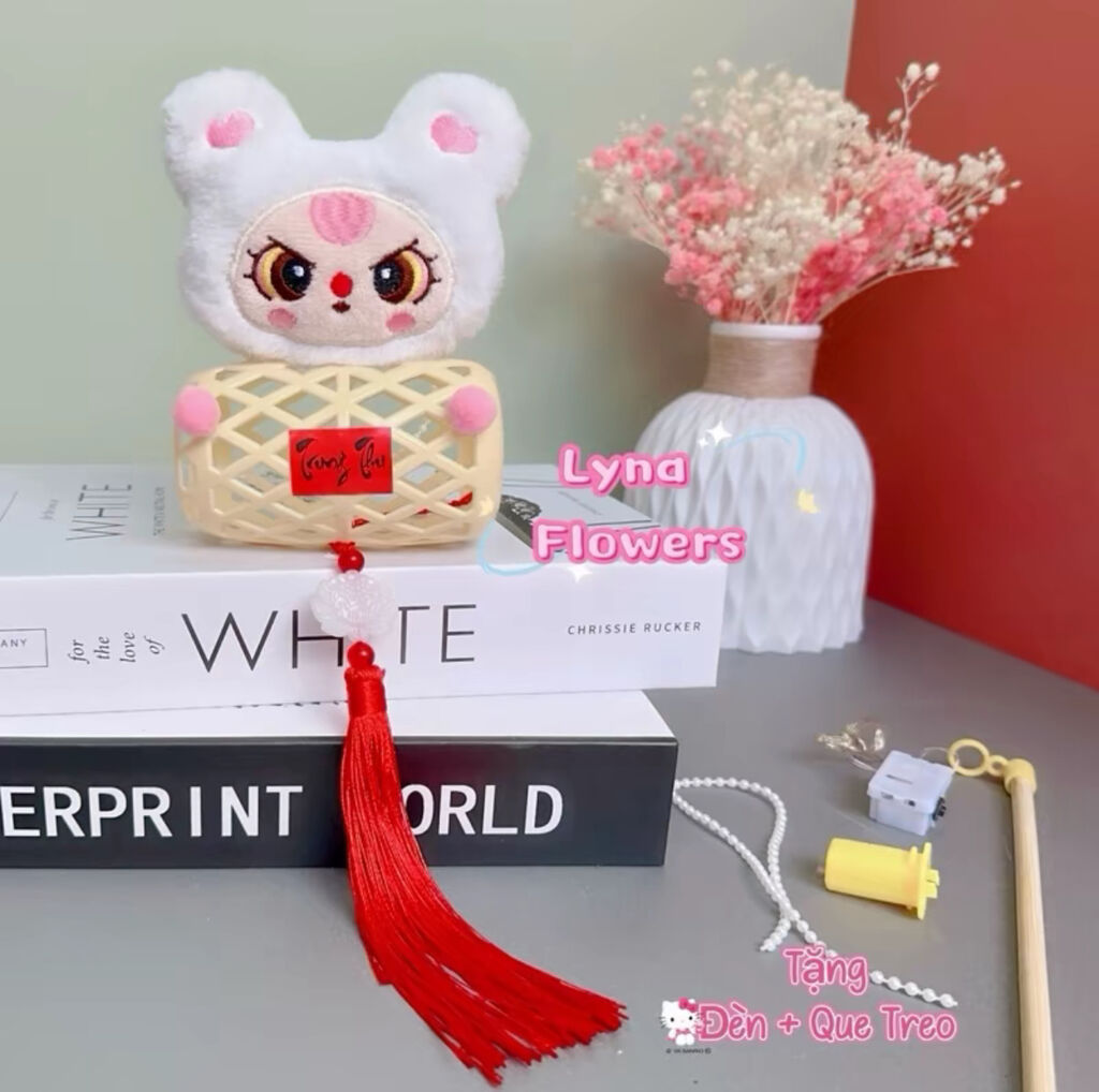 Đèn lồng trung thu Baby three đầu to ( mã to) - Ảnh 2