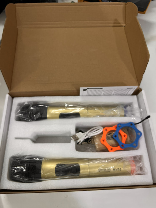 COMBO 2 micro không dây ONTEKCO MV02 dùng cho loa kéo, âm ly (pin thường) - Ảnh 6