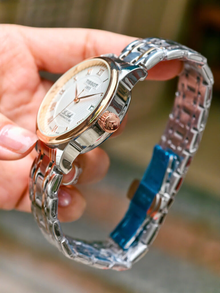 Đồng hồ nam Tissot 1853 cơ tự động (fake)  - Ảnh 5