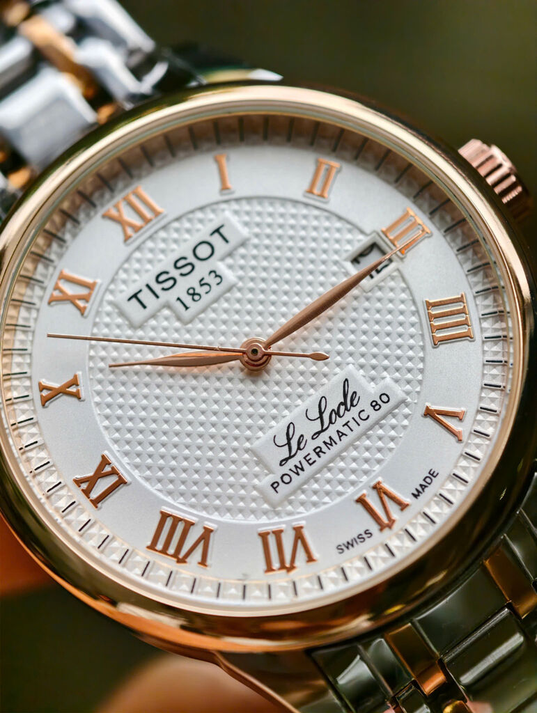 Đồng hồ nam Tissot 1853 cơ tự động (fake)  - Ảnh 6