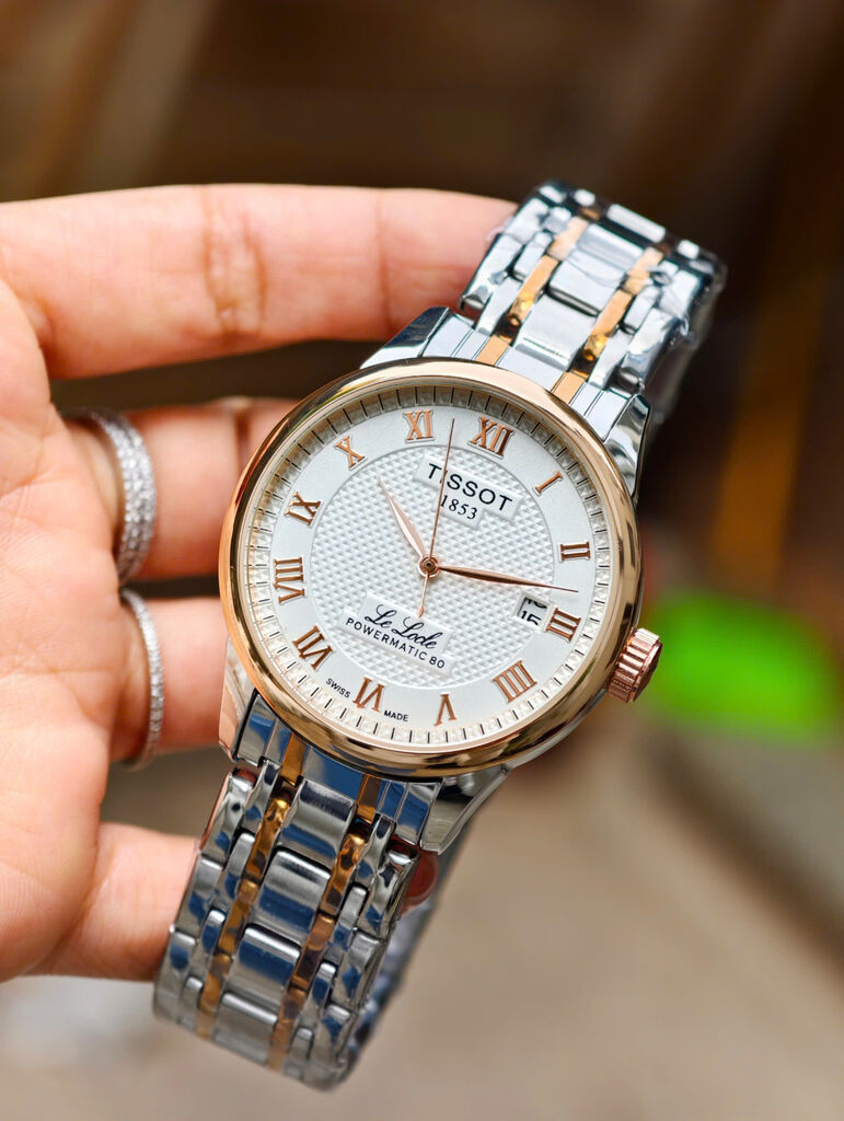 Đồng hồ nam Tissot 1853 cơ tự động (fake)  - Ảnh 8