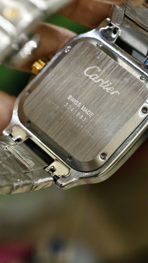 Đồng hồ nam Catier bản cơ tự động (fake) - Ảnh 3