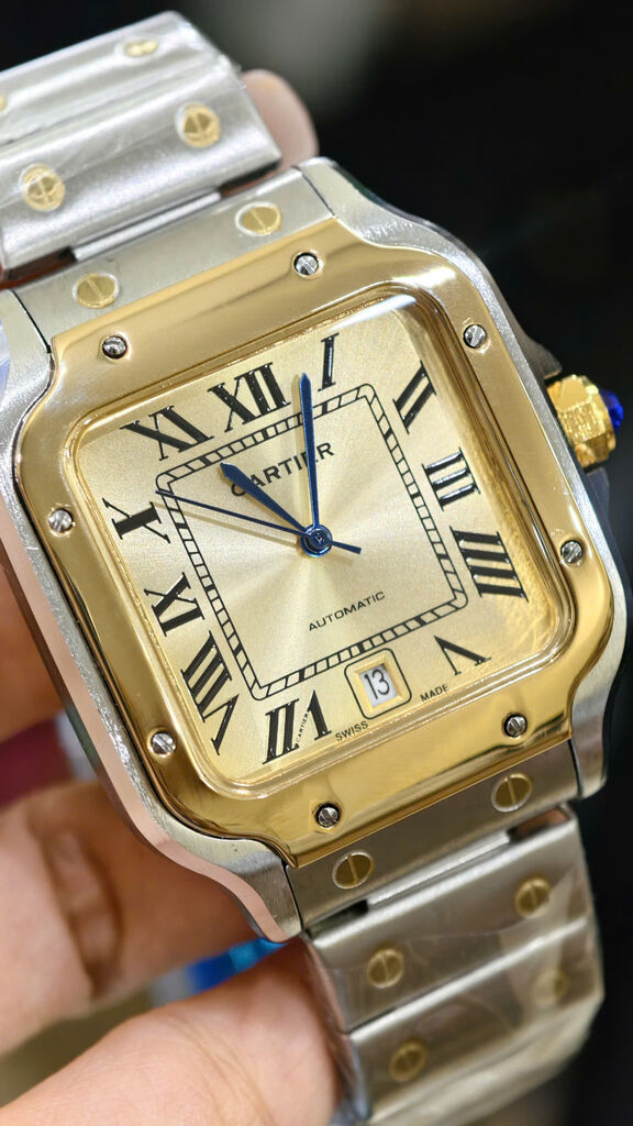Đồng hồ nam Catier bản cơ tự động (fake) - Ảnh 6