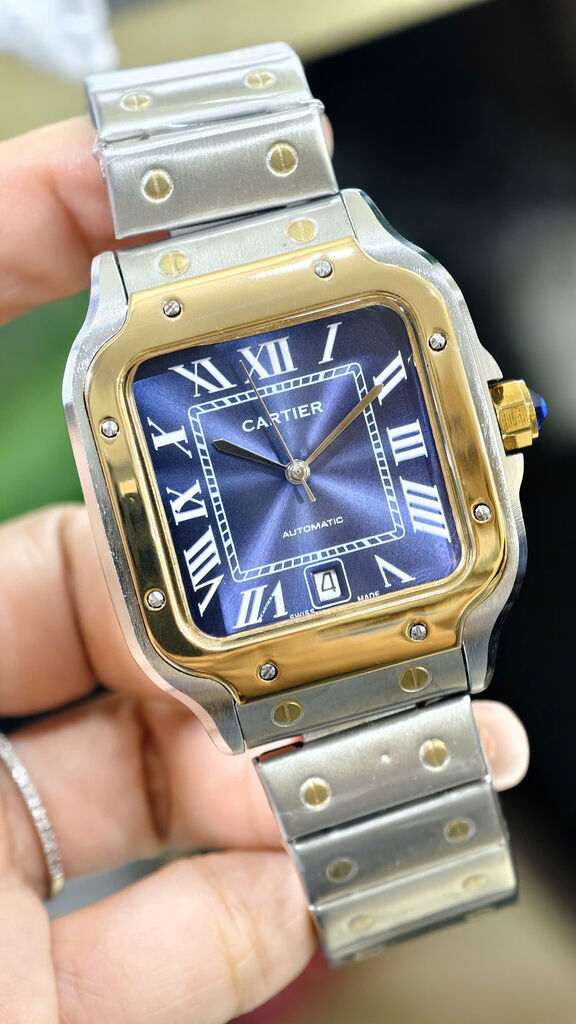 Đồng hồ nam Catier bản cơ tự động (fake) - Ảnh 4