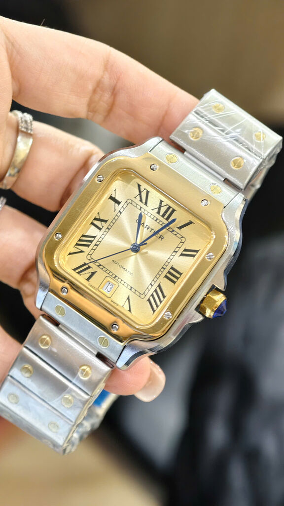 Đồng hồ nam Catier bản cơ tự động (fake) - Ảnh 7