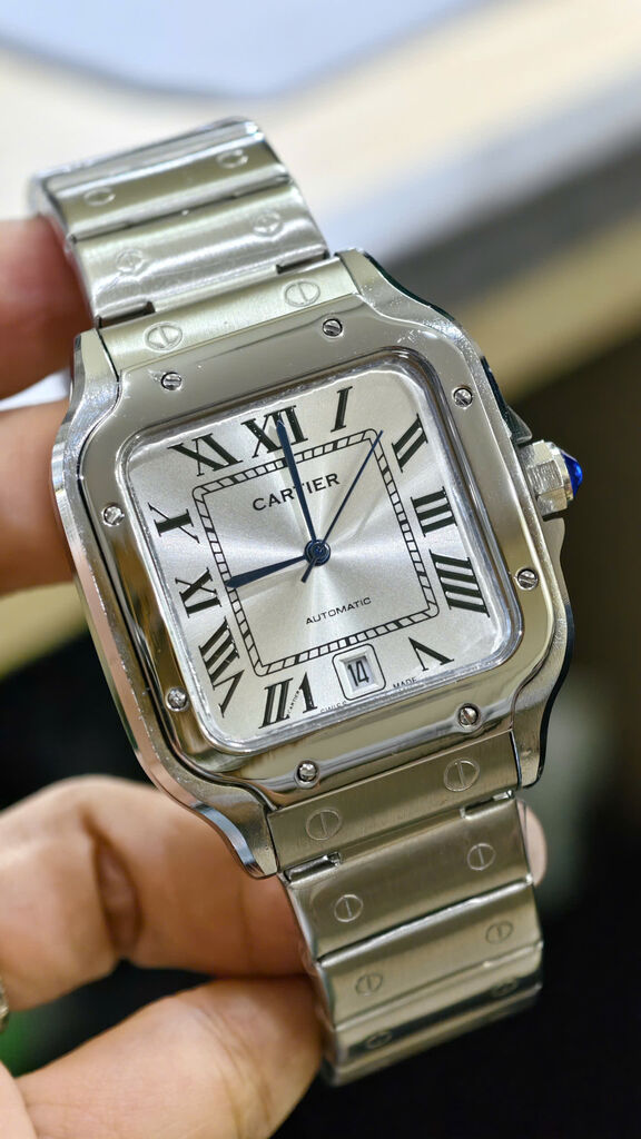 Đồng hồ nam Catier bản cơ tự động (fake) - Ảnh 8