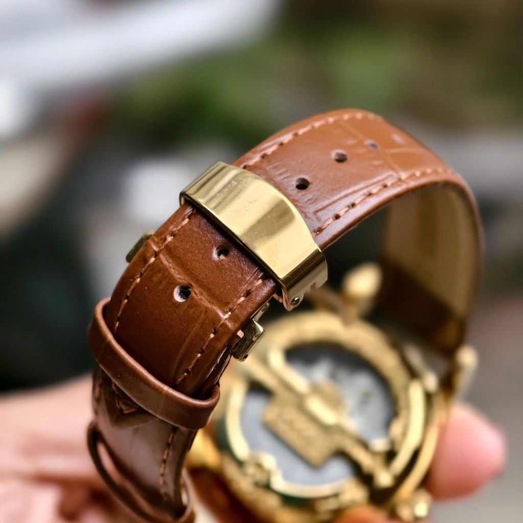 Đồng hồ nam Tissot 1853 bản cơ dây da (fake) - Ảnh 10