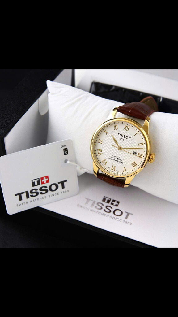 Đồng hồ nam Tissot 1853 bản cơ dây da (fake) - Ảnh 3