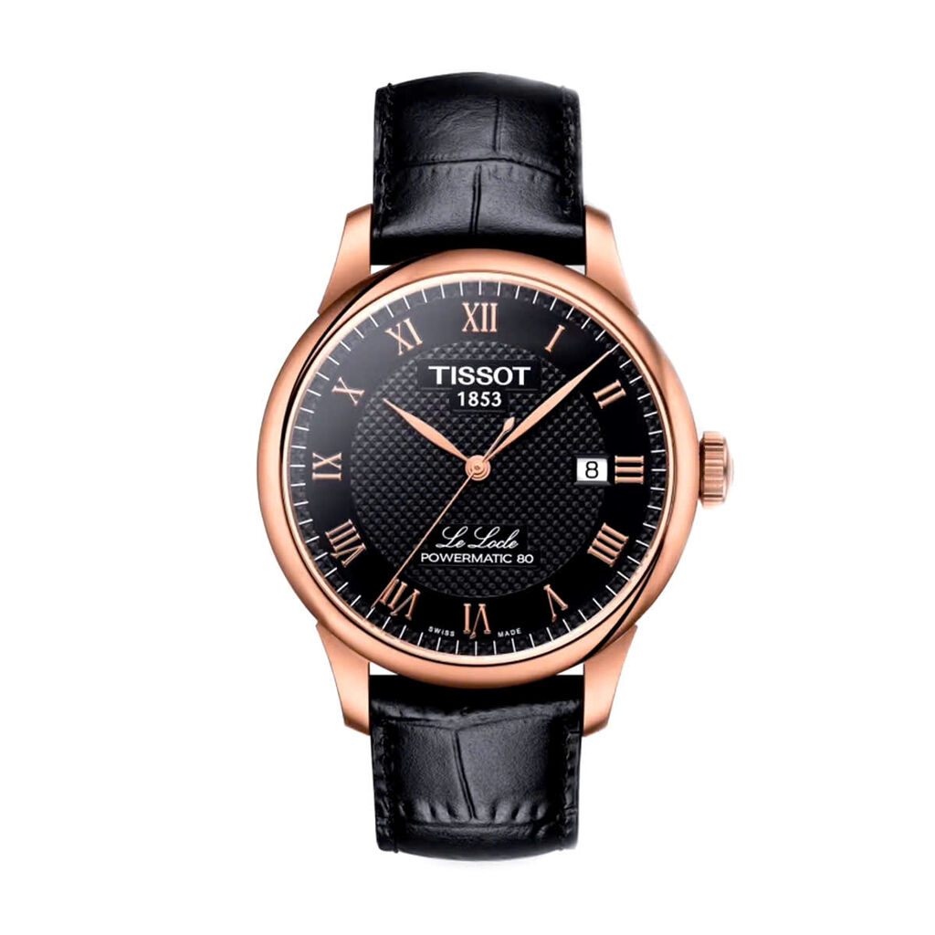 Đồng hồ nam Tissot 1853 bản cơ dây da (fake) - Ảnh 4