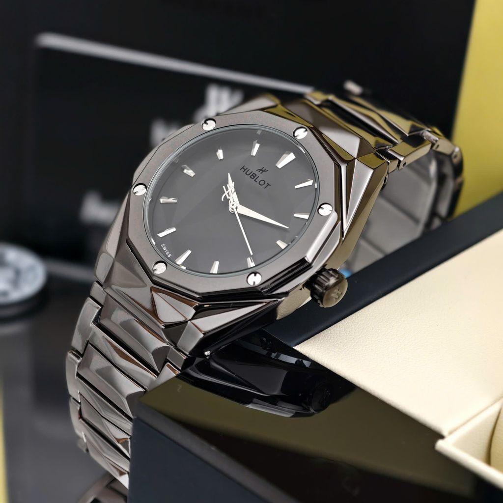 (Shop Mall) Đồng hồ  Hublot Siêu Cấp 1:1 (fake) Classic Fusion Orlinski King Gold White - Ảnh 7