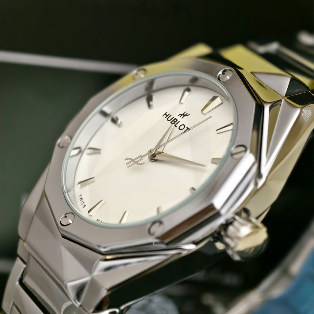 (Shop Mall) Đồng hồ  Hublot Siêu Cấp 1:1 (fake) Classic Fusion Orlinski King Gold White - Ảnh 4