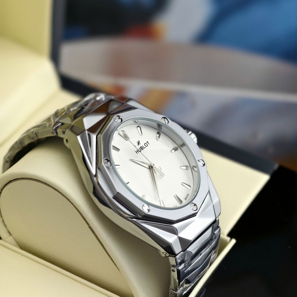 (Shop Mall) Đồng hồ  Hublot Siêu Cấp 1:1 (fake) Classic Fusion Orlinski King Gold White - Ảnh 9