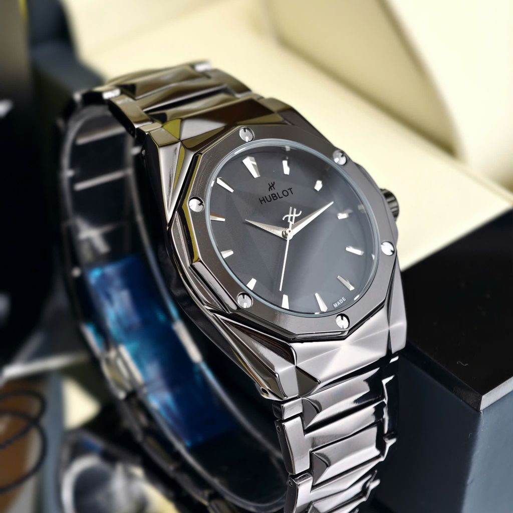 (Shop Mall) Đồng hồ  Hublot Siêu Cấp 1:1 (fake) Classic Fusion Orlinski King Gold White - Ảnh 8