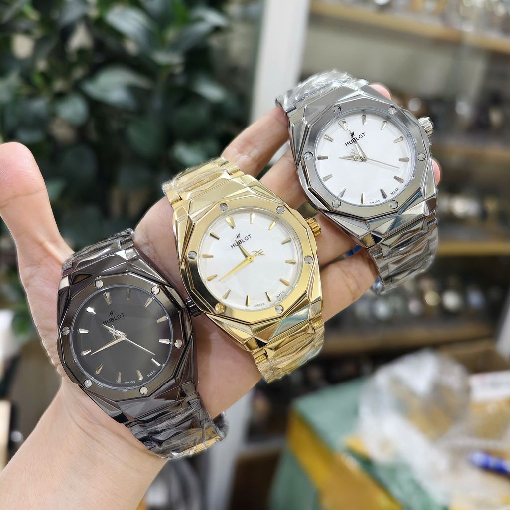 (Shop Mall) Đồng hồ  Hublot Siêu Cấp 1:1 (fake) Classic Fusion Orlinski King Gold White - Ảnh 10