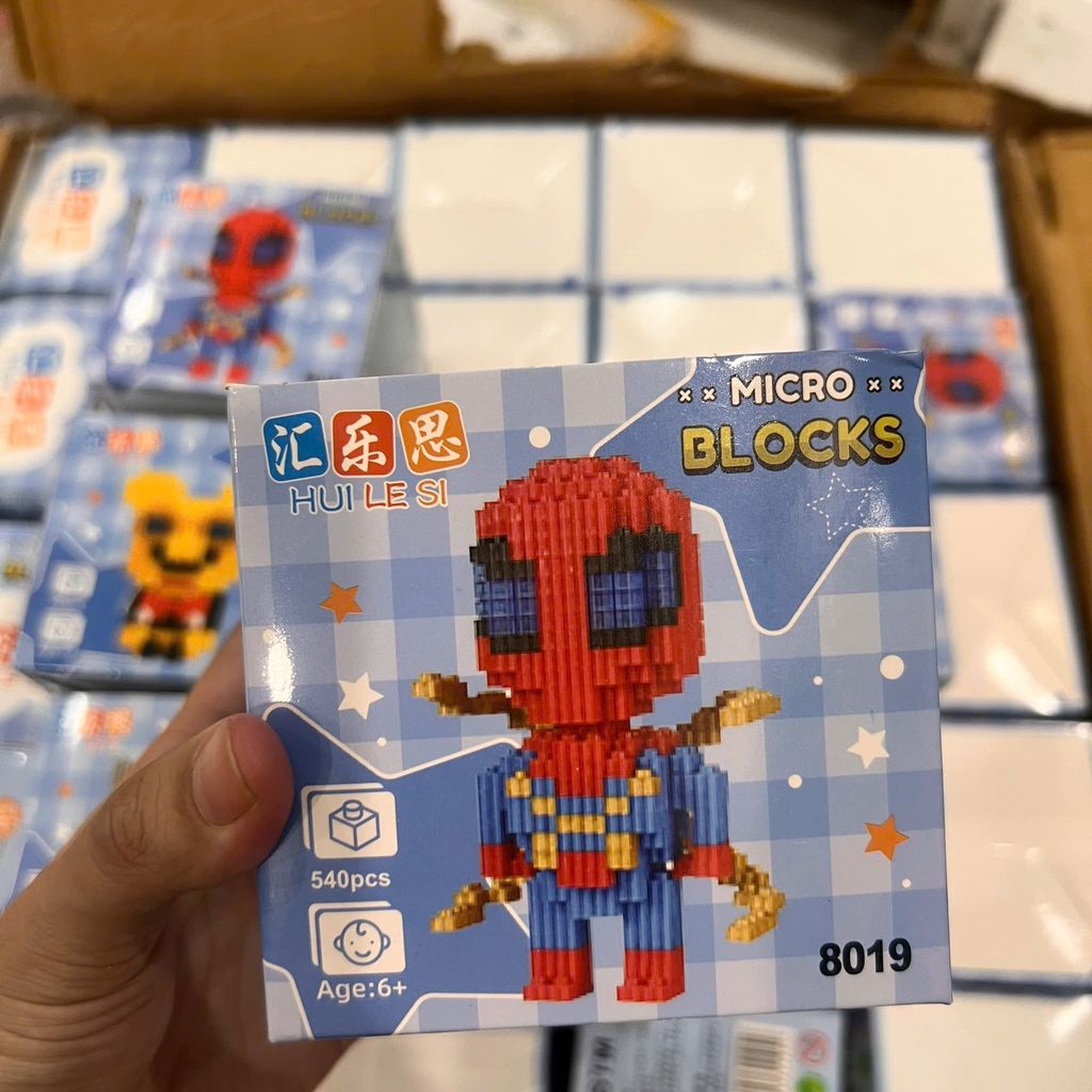 50 hộp Lắp ghép lego mini hơn 500pcs ( mẫu ngẫu nhiên) - Ảnh 8