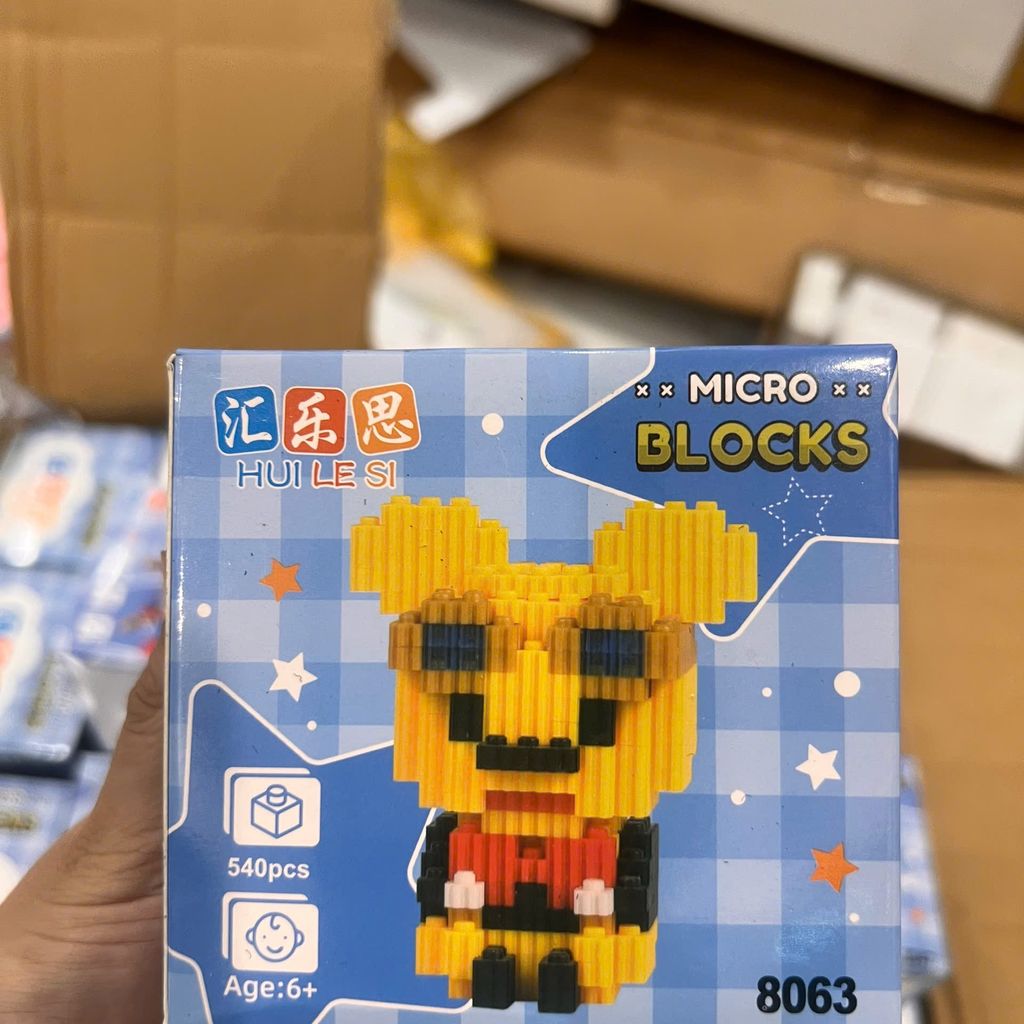 1 hộp lego lắp ghép mini - Ảnh 6