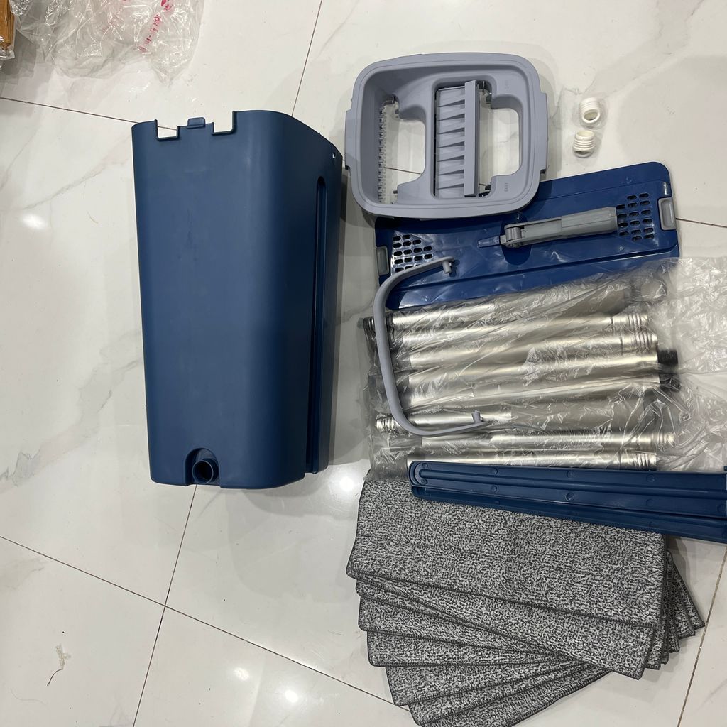 Cây Lau Nhà Tự Vắt Thông Minh, Chổi Lau Nhà Tự Vắt Thông Minh Bộ Lau Nhà 360 Độ Cao Cấp - Ảnh 3