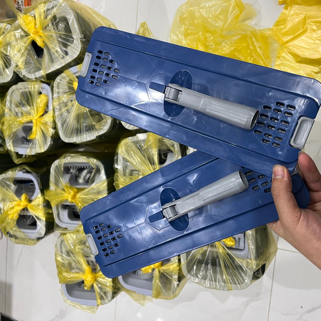 Cây Lau Nhà Tự Vắt Thông Minh, Chổi Lau Nhà Tự Vắt Thông Minh Bộ Lau Nhà 360 Độ Cao Cấp - Ảnh 4