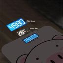 Cân điện tử, cân sức khoẻ hình lợn tặng kèm  thước dây, e giao màu ngẫu nhiên  - Ảnh 6