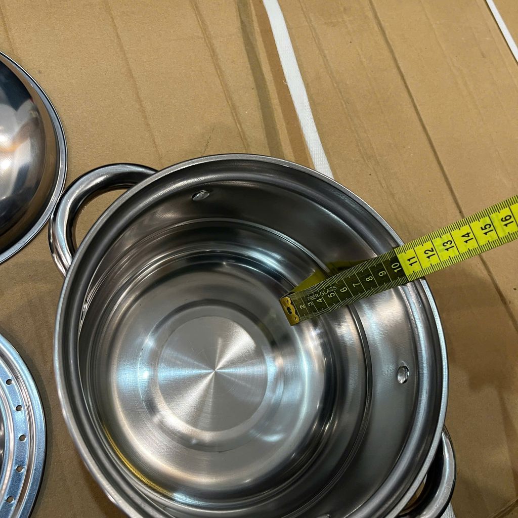 Nồi hấp inox dùng được mọi loại bếp - Ảnh 3